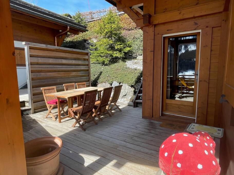 Cosymontagne - Le Chalet - 3Ch - 8 Pers- Terrasse Sud, Magnifique Vue ラ・クリュサ エクステリア 写真