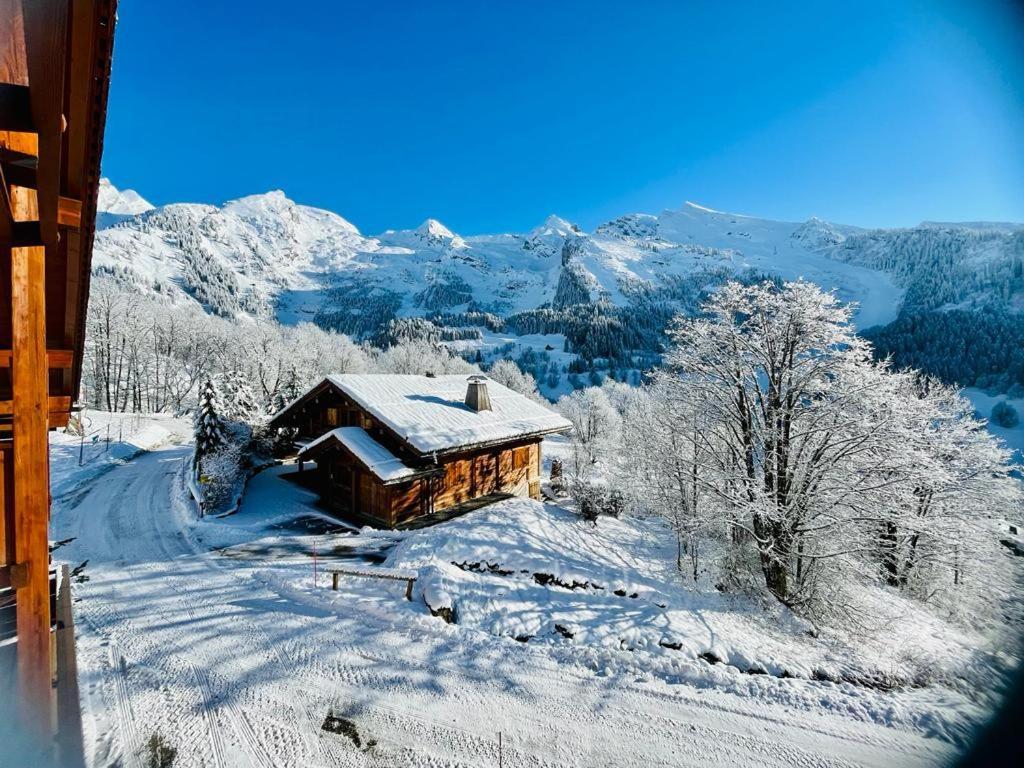 Cosymontagne - Le Chalet - 3Ch - 8 Pers- Terrasse Sud, Magnifique Vue ラ・クリュサ エクステリア 写真