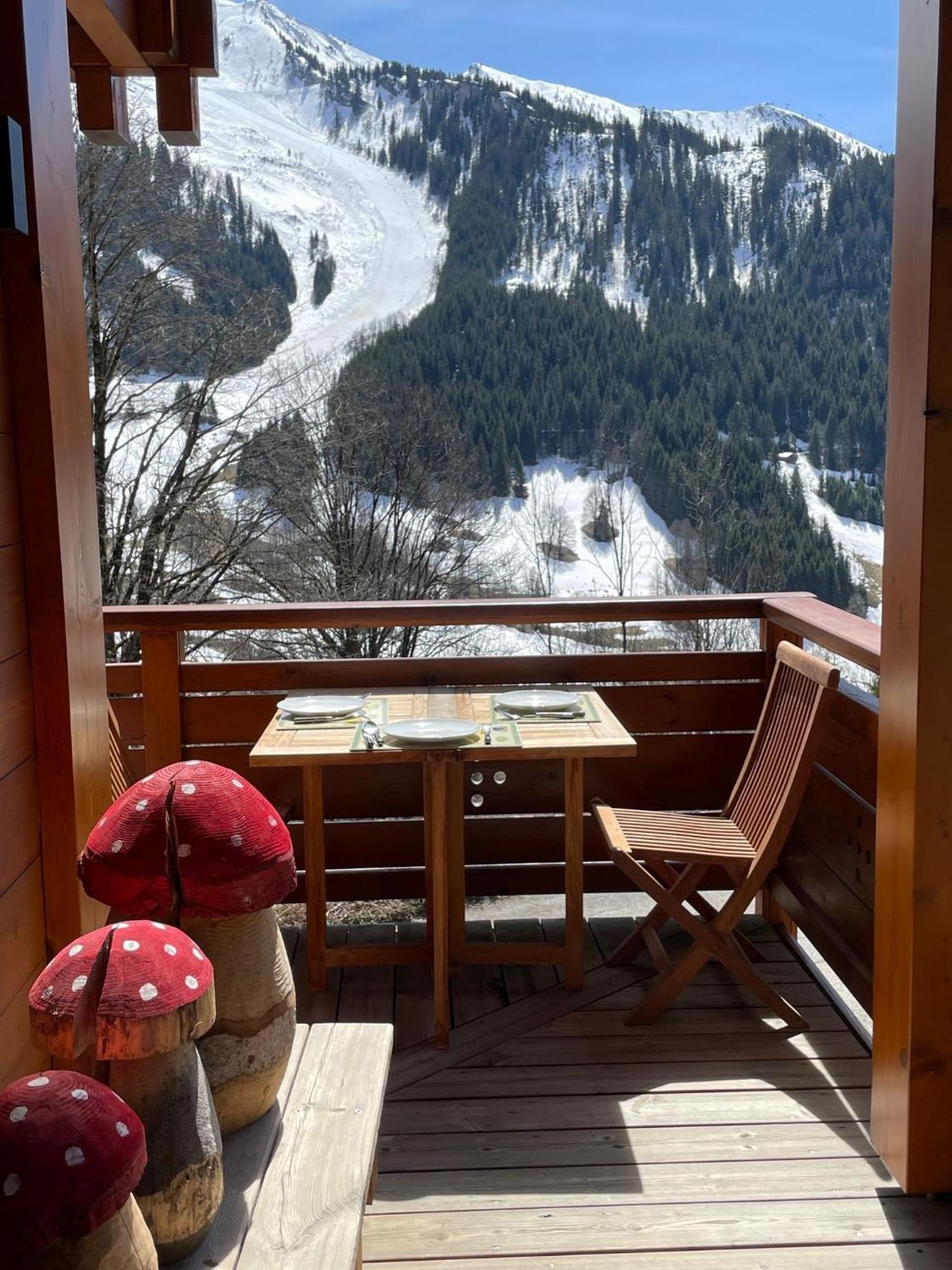 Cosymontagne - Le Chalet - 3Ch - 8 Pers- Terrasse Sud, Magnifique Vue ラ・クリュサ エクステリア 写真