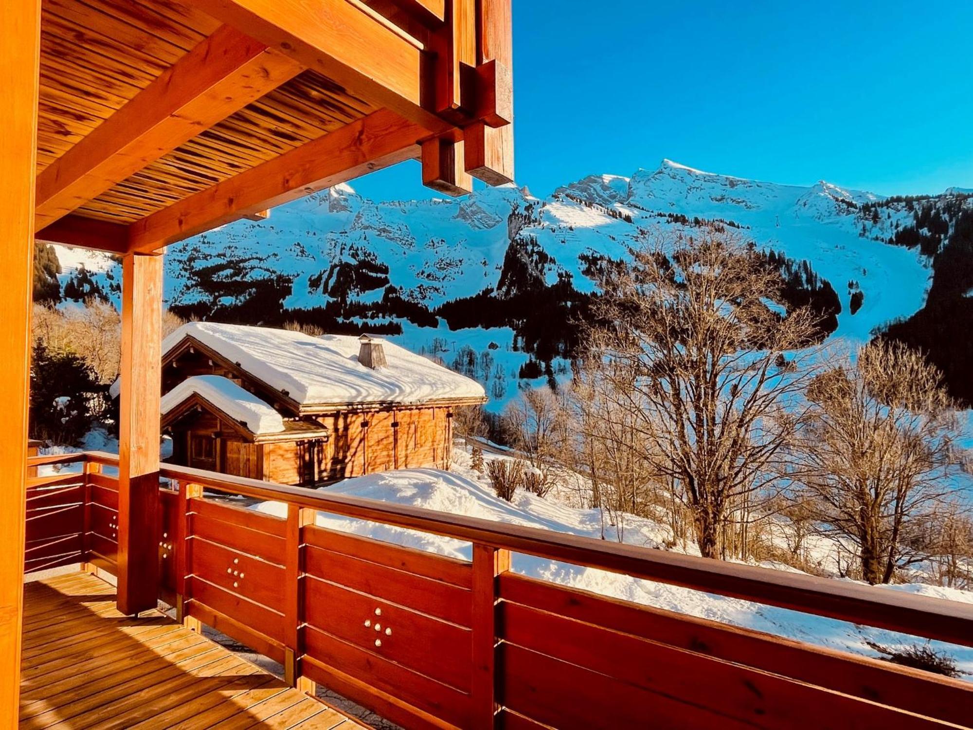 Cosymontagne - Le Chalet - 3Ch - 8 Pers- Terrasse Sud, Magnifique Vue ラ・クリュサ エクステリア 写真